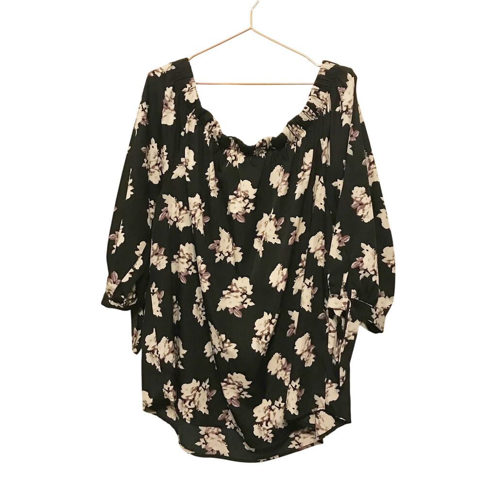 Time to Bloom Floral Blouse - Size 3X - Excellent Condition